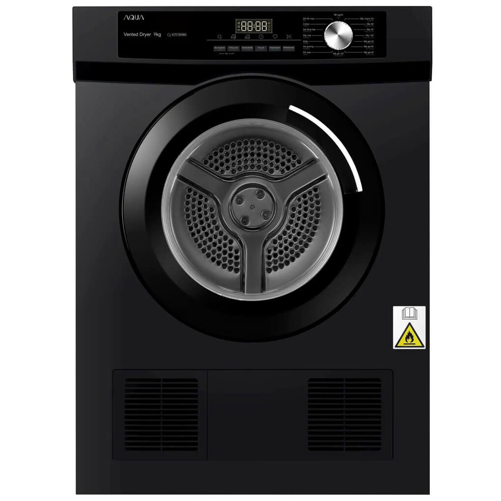 Máy sấy quần áo thông hơi Aqua 9 kg AQH-V901K.PS